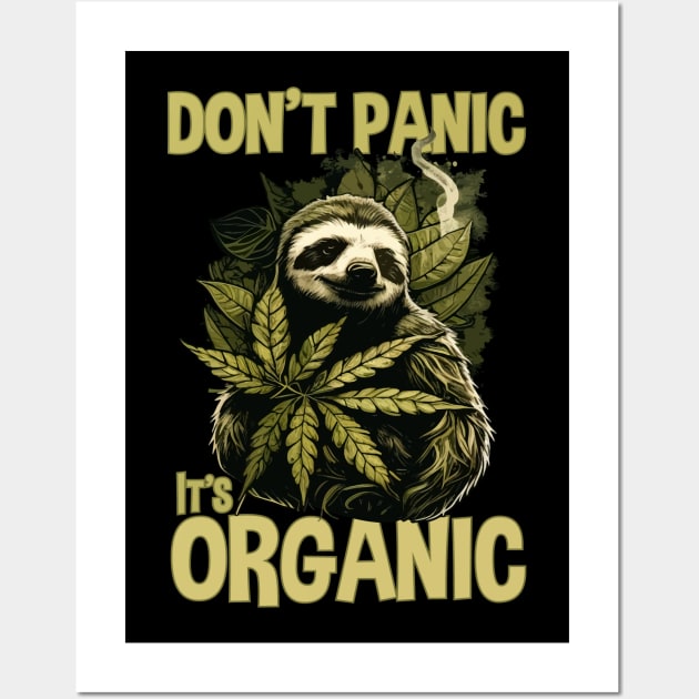 Don't Panic It's Organic Wall Art by DigitalNerd